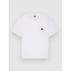 Quiksilver Salt Water Pocket T-paita white Miehet
