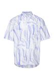 WOOD WOOD Aaron Ss Shirt - Blue - L