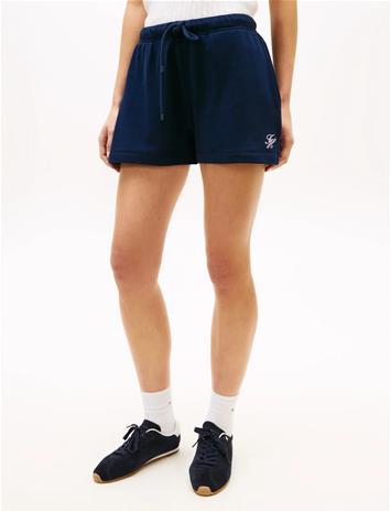 Tommy Hilfiger Th Script Sweatshorts - Navy - XL