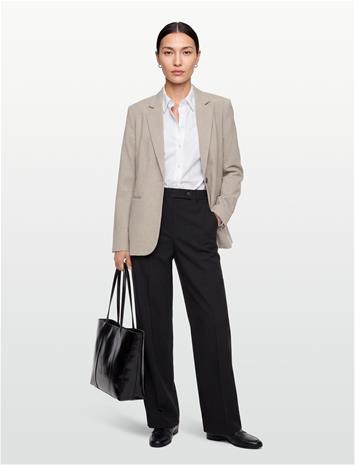 Calvin Klein Lss Cinched Blazer - Beige - 38