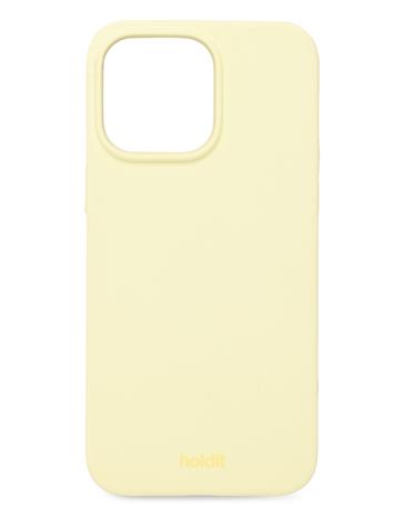Holdit Silicone Case Iphone 15 Pro Max - Yellow - IPHONE 15PRO MAX
