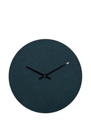 Hemverk Felt Dark Green, seinäkello 28 cm