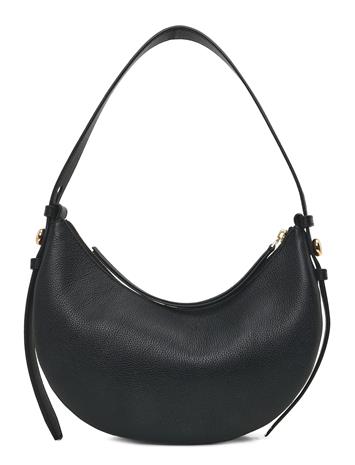 Tory Burch Romy Half Moon Bag - Black - ONE SIZE