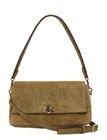 Tory Burch Charlie Suede Small Shoulder Bag - Brown - ONE SIZE