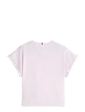 Tommy Hilfiger Adp Essential Top Ss - Pink - 128