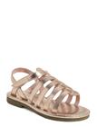 Mango Metallic Strappy Sandals - Pink - 28