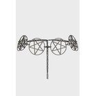 Killstar - Celestial Summer - Pentagram Chain Belt - Vyö - Naiset - Hopeanvärinen