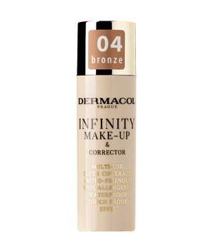 Dermacol Infinity Make-up & Corrector Voidemainen meikkivoide 20 g 04 Bronze