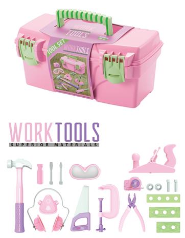 Work Tools 20-osainen työkalupakki