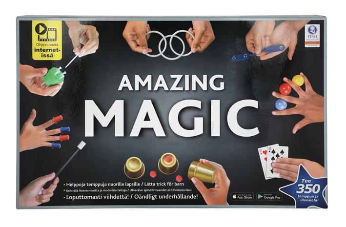 Amazing Magic taikasetti - 350 temppua