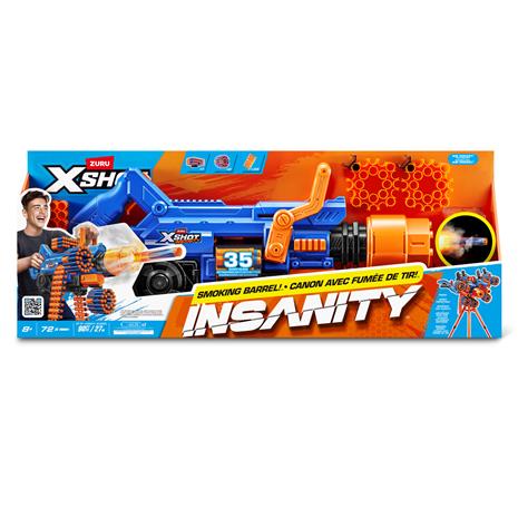 ZURU XSHOT Insanity Smoking Barrel Blaster nuolipyssy