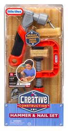 Little Tikes Creative Construction vasara ja naulasetti