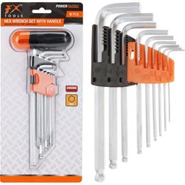 FX Tools 9-osainen kuusiokoloavainsarja