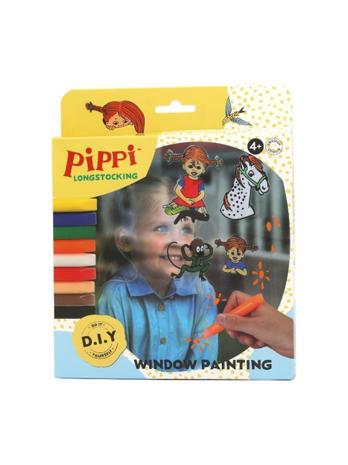 Peppi Pitkätossu Ikkunamaalaussetti