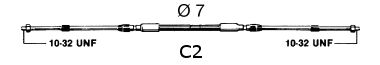Kaukosäätökaapeli C-2 17