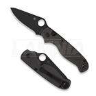 Spyderco ButtonUp Carbon Fiber kääntöveitsi, musta
