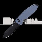 CRKT Squid XM Button Lock kääntöveitsi, harmaa