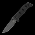 Benchmade Mini Adamas CruWear Cobolt Grey kääntöveitsi, musta