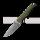 Benchmade Steep Country Hunter Dark Olive Santoprene puukko