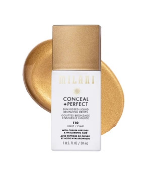 Milani Conceal + Perfect Sun Kissed Liquid Bronzing Drops Light 1