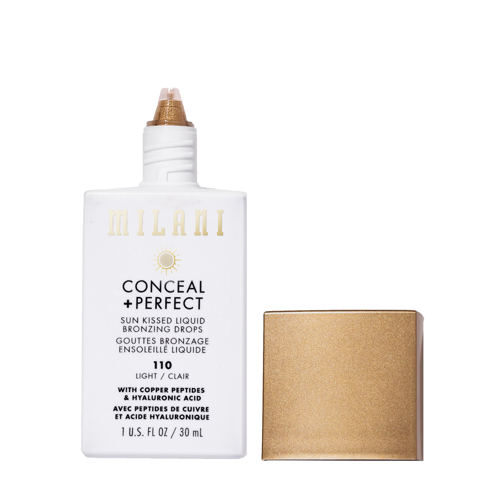 Milani Cosmetics - Conceal + Perfect Sun Kissed Liquid Bronzing Drops - 110 Light - 30 ml