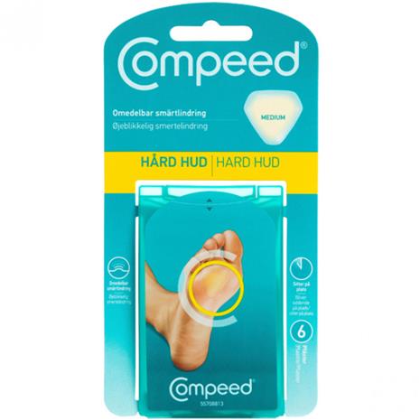 Compeed 6 kpl kovettumalaastari