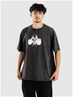 A.LAB Middle Finger Boxy T-paita vintage black Miehet