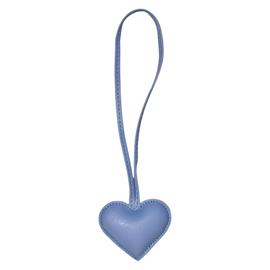 DARK Heart Bag Charm Blue 1pcs