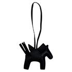 DARK Pony Bag Charm Black