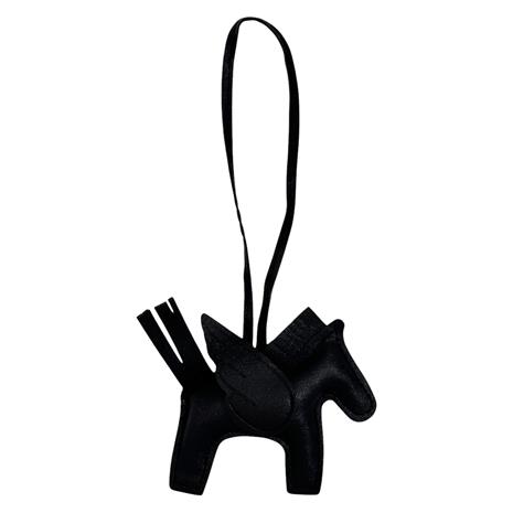 DARK Pony Bag Charm Black