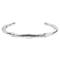 DARK Bamboo Cuff Silver – kuva 1