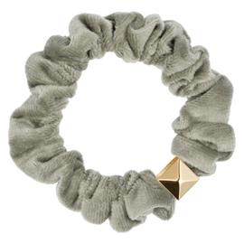 DARK Velvet Mini Scrunchie Milieu Green