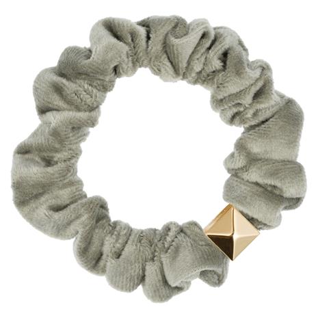 DARK Velvet Mini Scrunchie Milieu Green