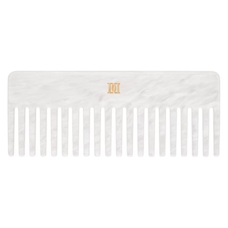 DARK Hair Comb Bright White 1pcs