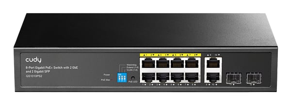 Cudy GS1010PS2, kytkin