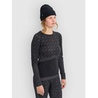 Burton Ak Slokar Crew Kerrastopaita true black / graycl Naiset