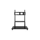 ViewSonic VB-STND-001-2C cart - for interactive flat panel / LCD display - rolling trolley stand - Max 150 kg - recommended for 98"