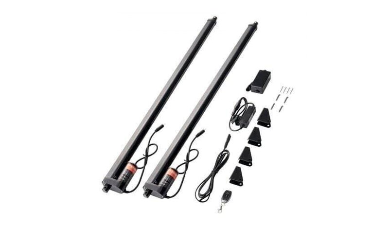 Lineaarinen käyttölaite, 1000N, 12V, 760 mm isku (2 kpl.)