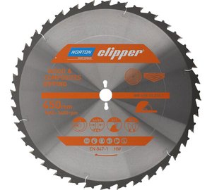 Pyörösaha Norton 450x30 mm, 36 hammasta, puulle