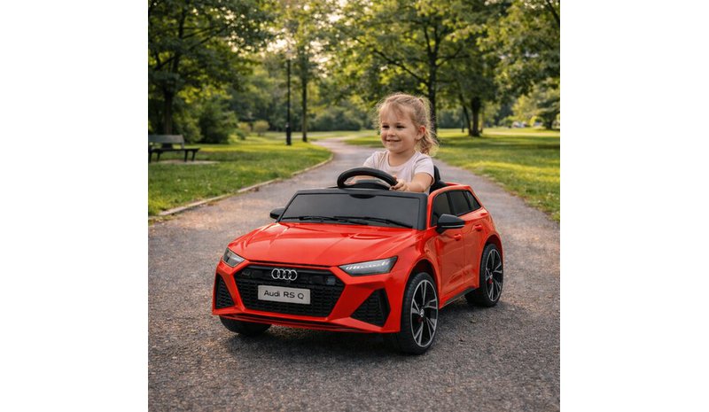 Lasten sähköauto Audi RS6 HATIS, punainen – kuva 1/1