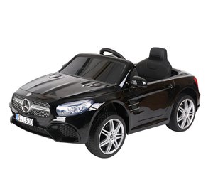 Lasten sähköauto Mercedes Benz SL500, musta SP