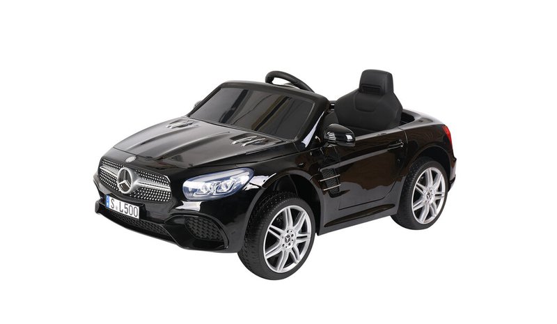 Lasten sähköauto Mercedes Benz SL500, musta SP