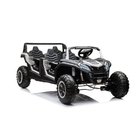 Neljänpaikkainen lasten sähkömönkijä Buggy A033 4x4, musta/valkoinen