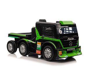 Sähköauto perävaunulla Mercedes XMX622B, LCD, vihreä