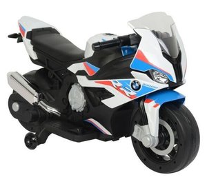 Sähkömoottoripyörä lapsille BMW S1000RR 2156, valkoinen