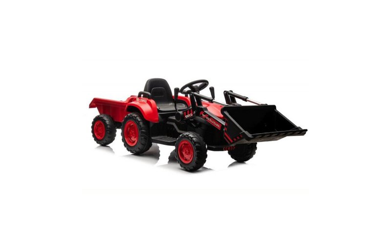 Sähkötraktori lapsille BW-X002A, punainen
