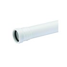 Wavin Wafix pp pipe with sleeve 40 x 2000 mm white
