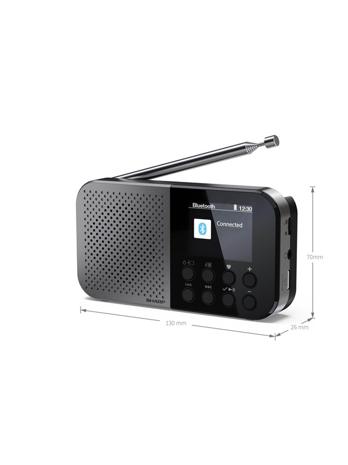 Sharp Osaka DR-P520 Portable DAB+/FM Radio Mono