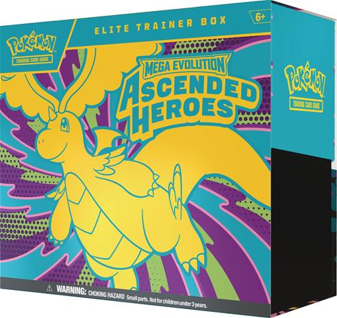 Pokemon TCG: ME02.5 Ascended Heroes - Elite Trainer Box KORTTI