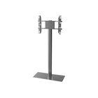 Multibrackets M Display Stand 180 Single Black w. Floorbase - Max 50 kg - recommended for 63"